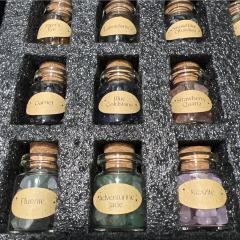 55 Piece Crystal High Quality Collection Gemstone Set - Picture 10 of 17